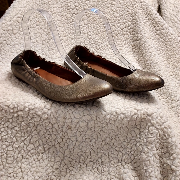 Kork-Ease Shoes - Korks Kork-Ease Julie Metallic Bronze Gold Leather Ballet Flats 7 EUC
